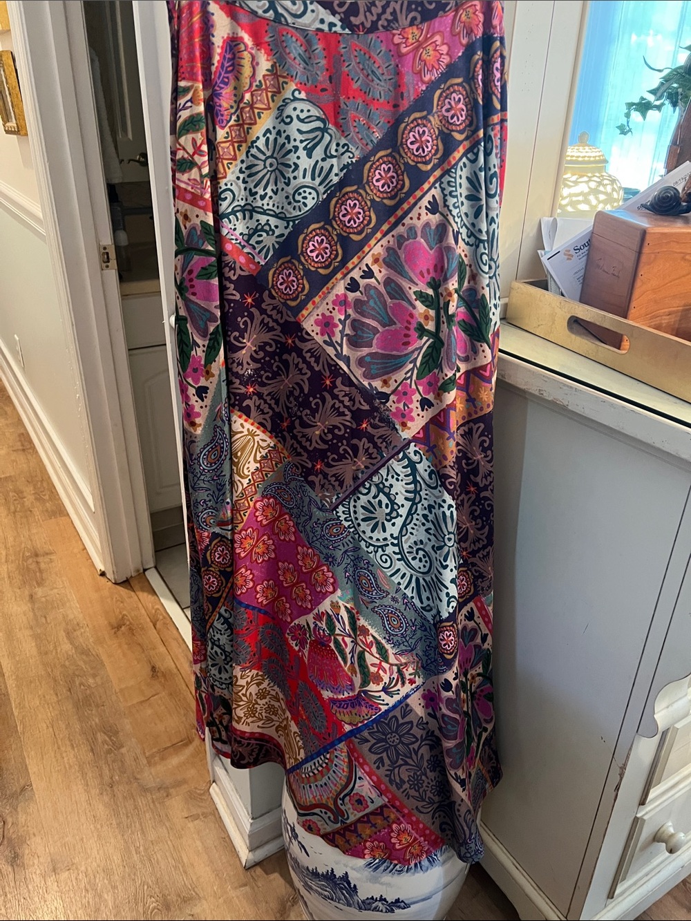 Natural Life Boho Maxi Skirt NWT